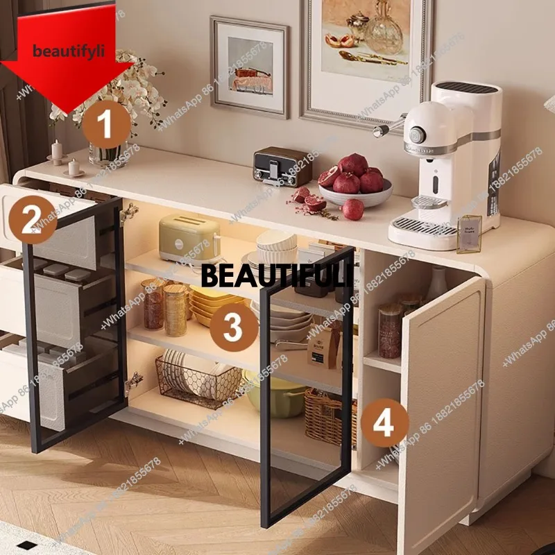 

A46 Шкафы для гостиной Кухонная витрина для хранения Роскошный шведский стол Деревянный скандинавский ящик Yatak Odası Dolapları Мебель для дома