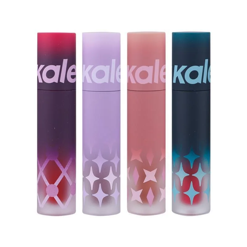 Kaleidos Lipstick Lip Cream Matte Velvet Nude Colours Lip Mud Waterproof Lip Gloss Long Lasting Lip Stain