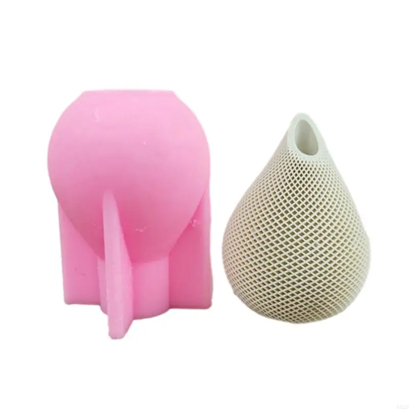 

652B Succulents Flower Pot Resin Silicone Mold Suitable for Diy Garden Concrete Flower Pot Plant Holder Crafts Home Decor