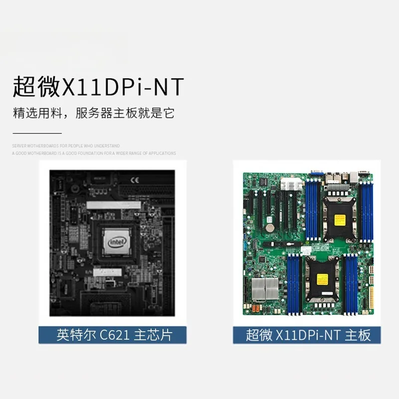 Supermicro X11DPI-NT X11DPI-N Dual-channel Server 3647 Main Board NT 10 Gigabit Network Port C621 Chip