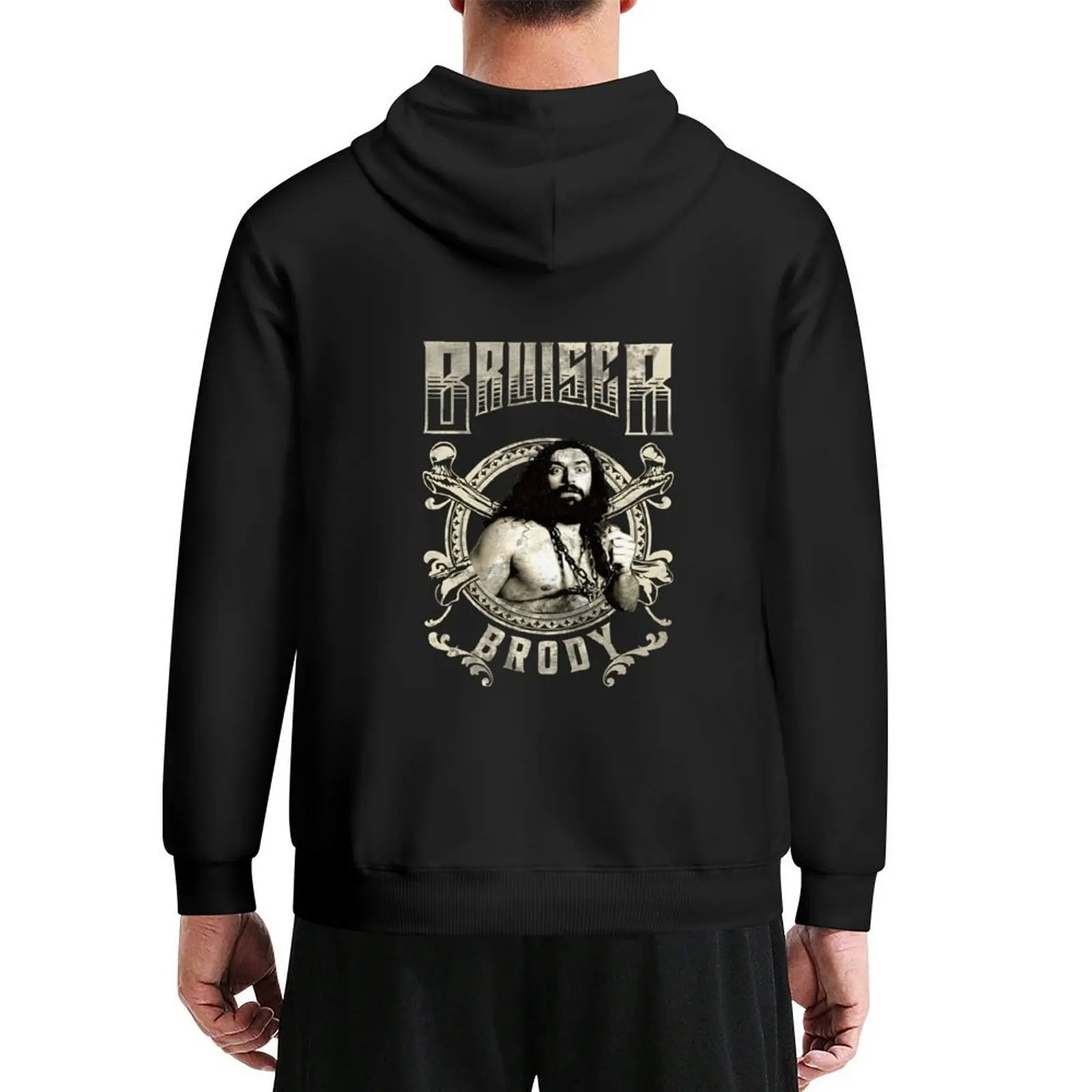 Bruiser Brody Sudadera con capucha blusa anime ropa para hombre camisetas gráficas hombres hombres sudadera con capucha