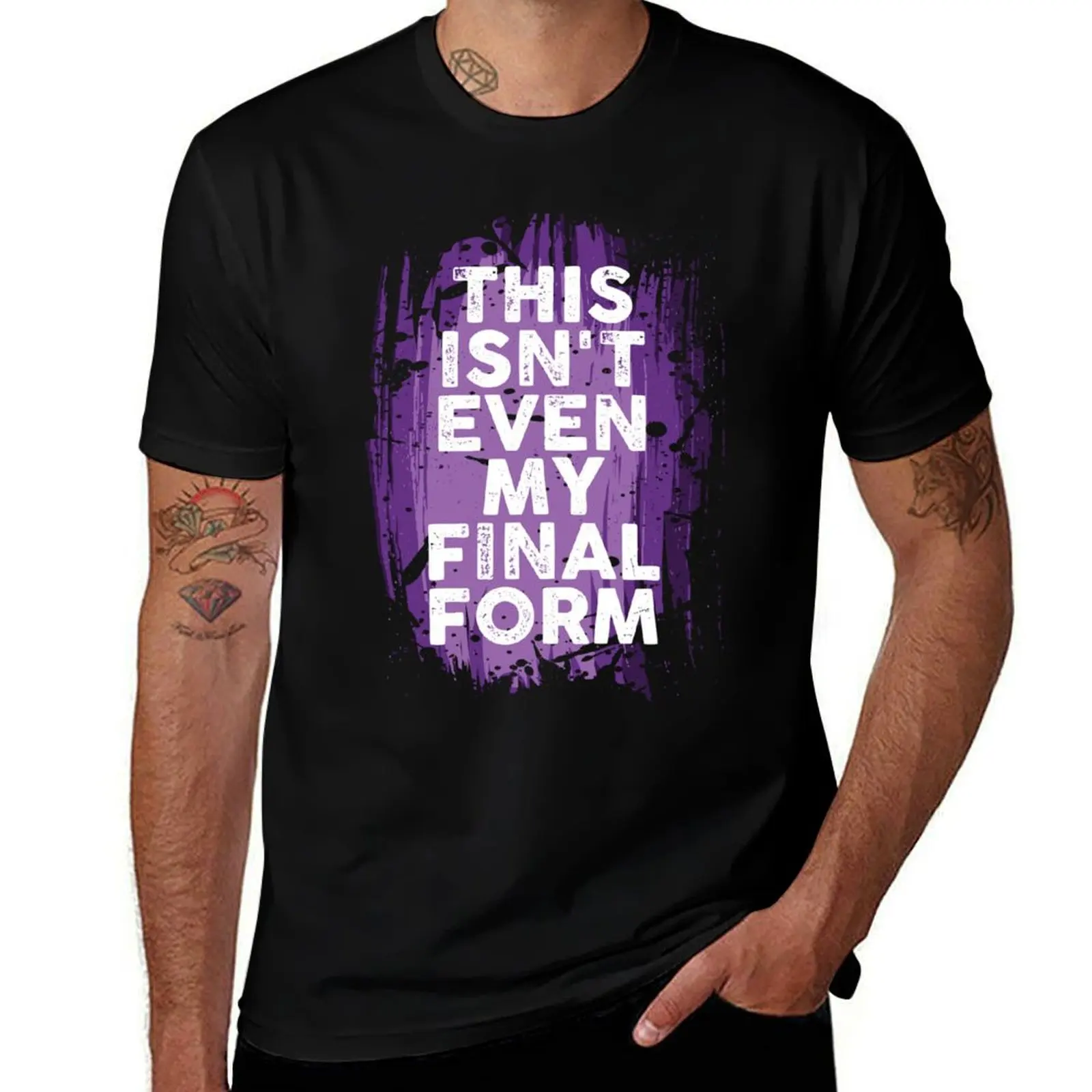 This Isn't Even My Final Form T-Shirt Functional Casual Short Sleeve Tee