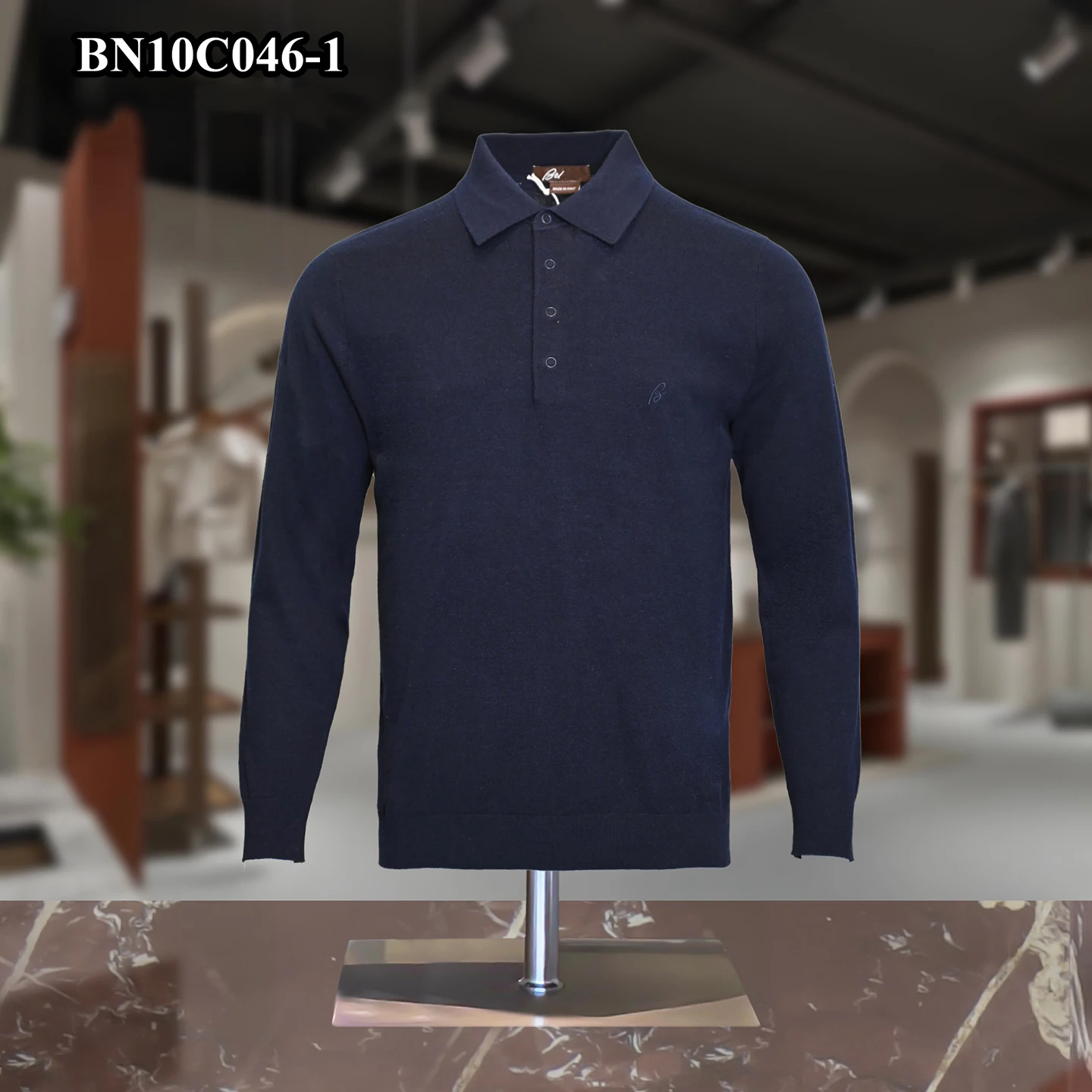 

OECHSLI Sweater men's 2025 autumn winter new warm Long sleeved embroidery knitting elastic zipper quality big size M-4XL