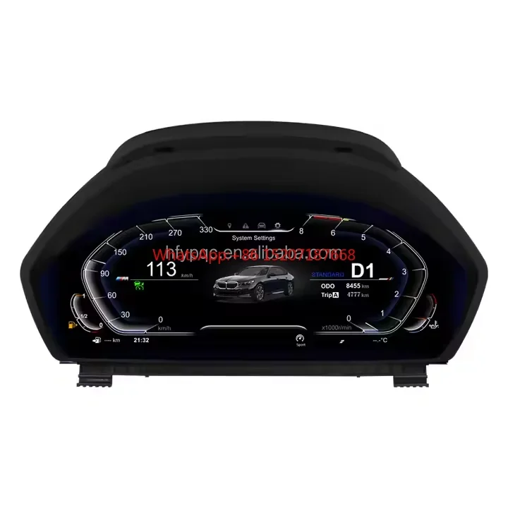 

10.25-INCH screen LCD instrument panel Dashboard speedometer digital cluster for 3 series e90 e91 e92 e93 7 series e66 e65