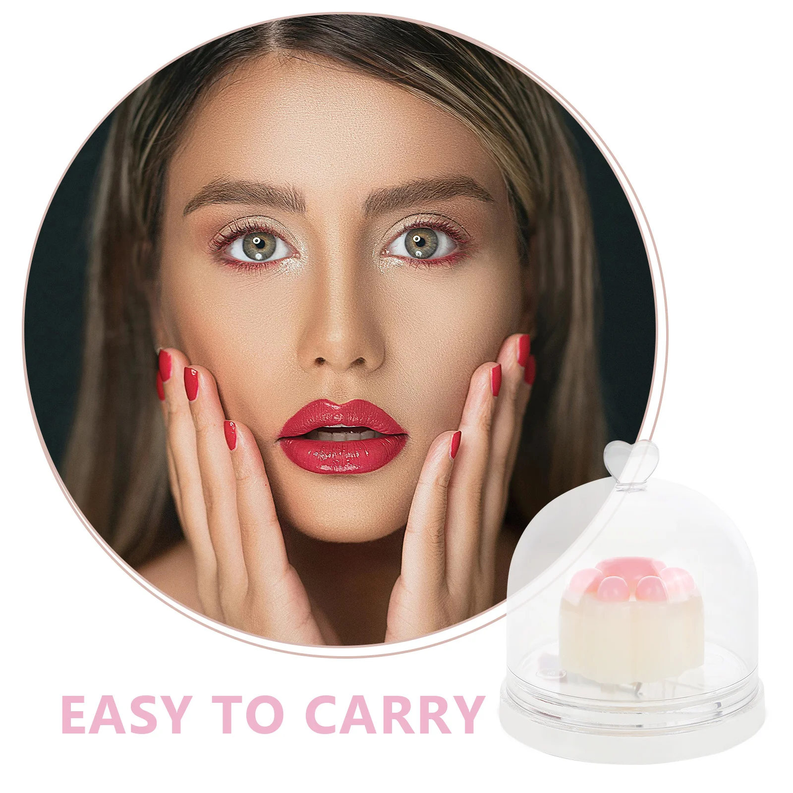 Balsamo Labbra a Forma di Zampa di Gatto, Rossetto Idratante Cangiante, Crema Labbra Carina e Duratura per Autunno e Inverno