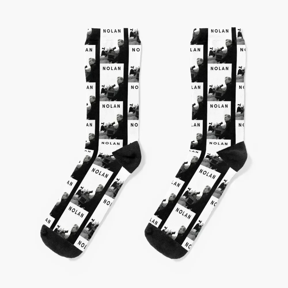 

Film Director Christopher Nolan Poster Socks luxury loose winter gifts Women's Socks Men's