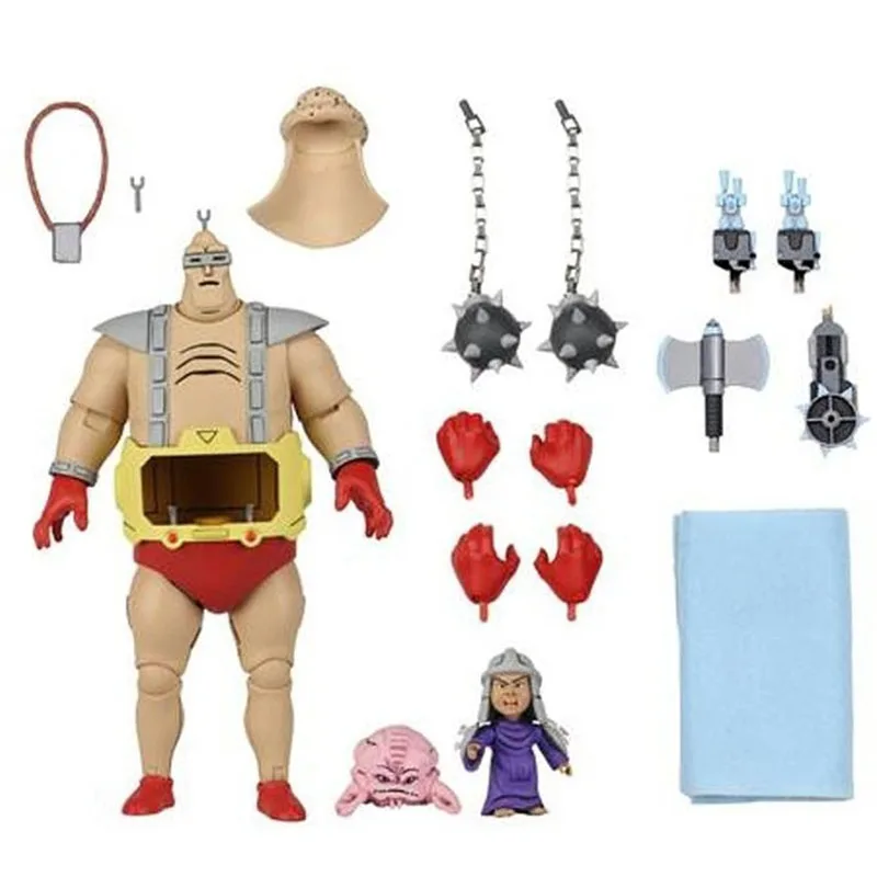 

NECA 54157 The Wrath of Krang Model Teenage Mutant Ninja Turtle Robot Animated Action Figure 7-Inch Manga Figurine Original Gift