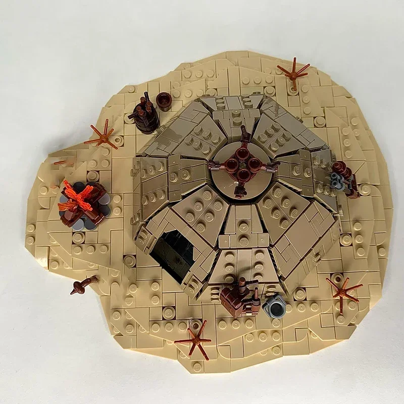 Technology Modular Blocks Popular Star Movie Model Raider Village Camp Gift Christmas Toys Moc Building Bricks DIY Sets Assembly