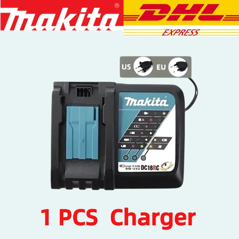 Nieuwe Makita 6Ah voor Makita 18V Power tool Batterij BL1840 BL1830B BL1850B BL1850 BL1860 BL1815 Vervangende Lithium Batterij