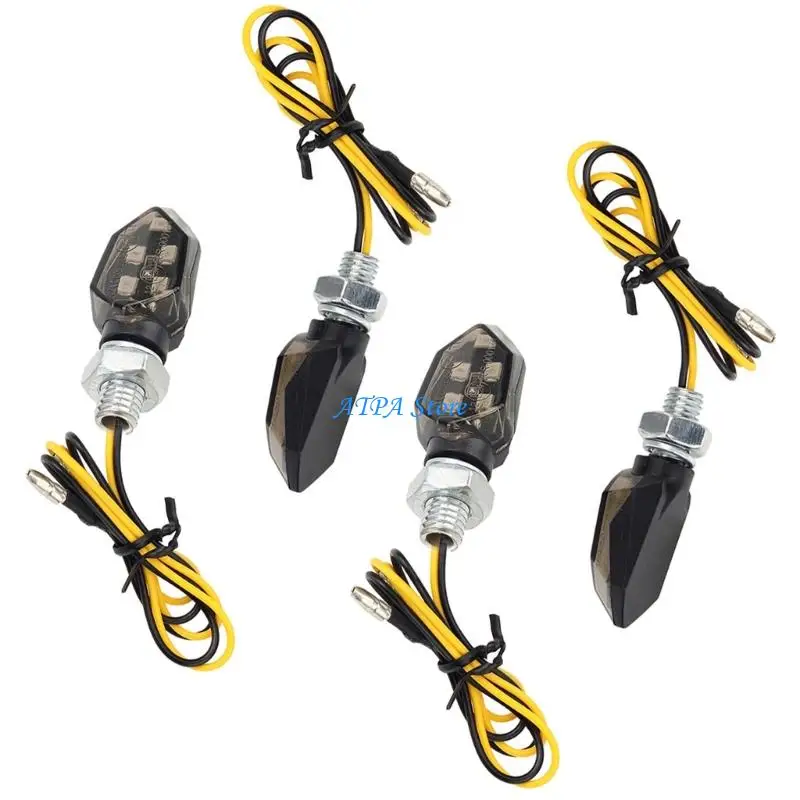 

U13C Universal Motorcycle 12V LED Turn Lights Waterproof ABS for Modification
