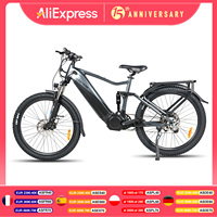 Accolmile Electric Mountain Bike Ebike Off-Road 960Wh Battery 750W Mid Motor Cycling Bicycles Mens Trekking MTB [ EU Direct ]