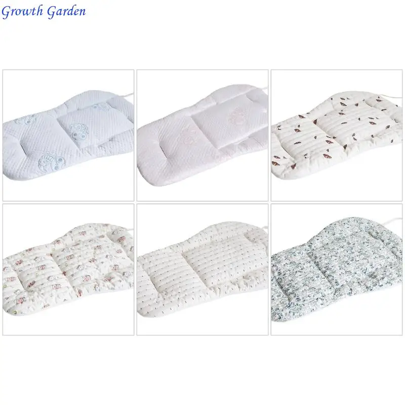 

Pram Cart Cushion Mat Breathable Fabric Strollers Pad Enhancing Comfort E65D