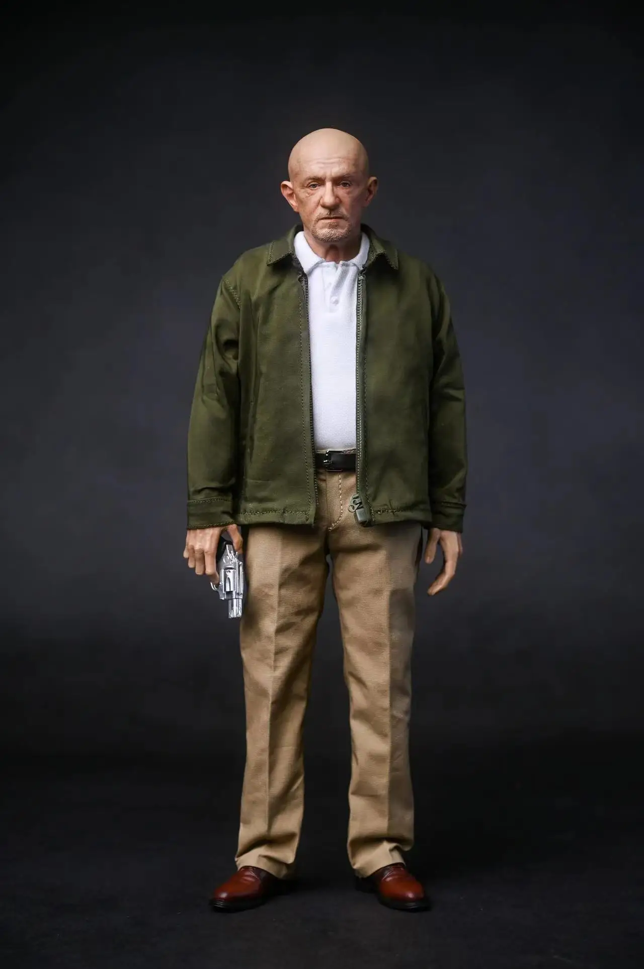 Mars Toys MAT008-B 1/6 Break Bad Mr. Mike Jonathan Banks Model Full Set 12'' Male Soldier Action Figure for Collectible in Stock