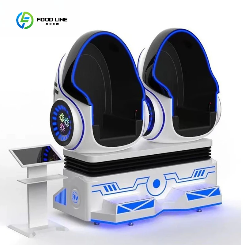 2026 New FL VR Cinema Egg Chair 9d Virtual Reality for the Gallery VR Game Center Egg Chair Virtual Reality Simulator Customized
