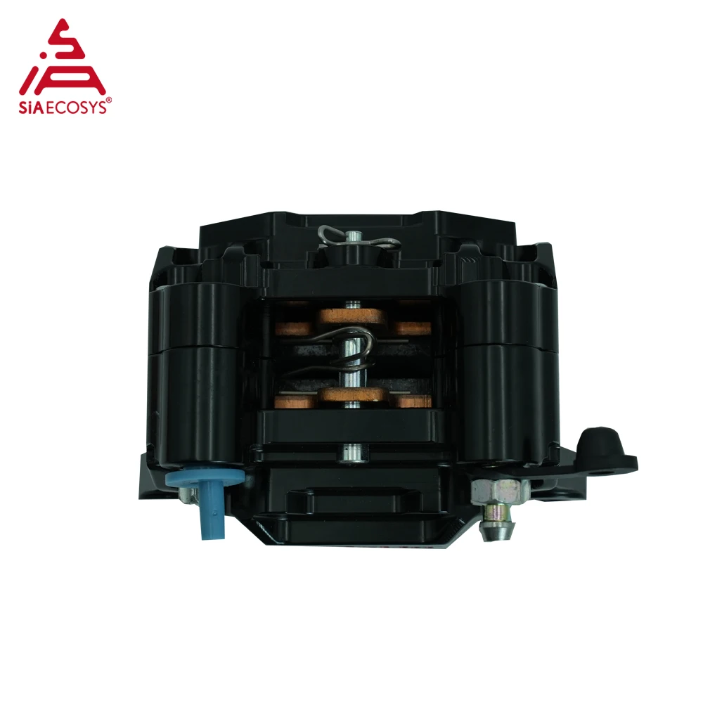 Adelin ADL-28 Universal Dual Piston Hydraulic Black Brake Caliper Forged Aluminum Alloy Motorcycle Brake Calipers