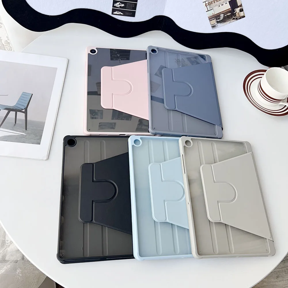 

For Samsung Galaxy Tab S9 Case Magnet Tablet Stand Cover Funda For Tab S9 FE 360-Degree Rotation 11inch Tablet Case