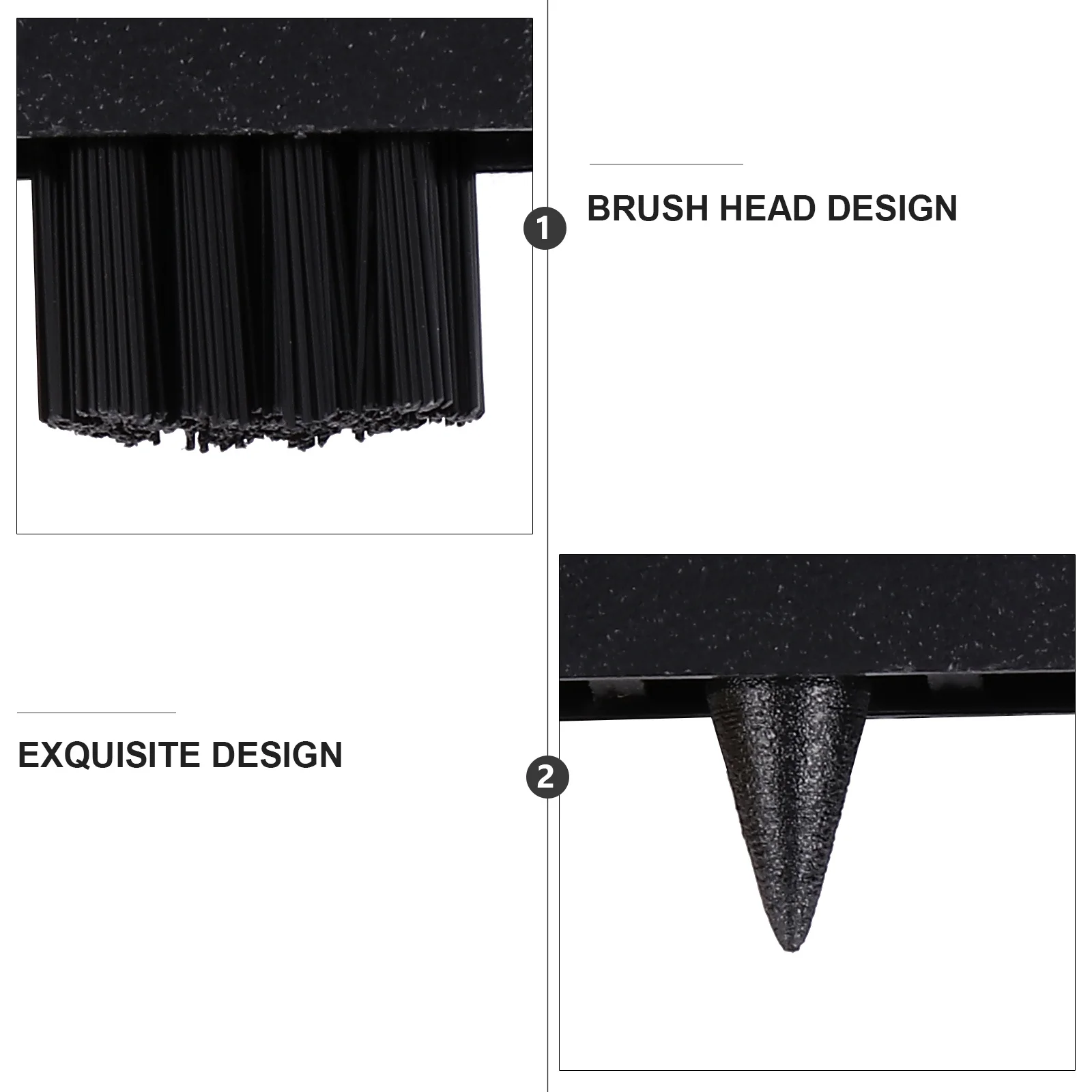 

4pcs 3 In Cleaning Brush Plastic Compact Design For Club Ball Groove Cleaner Brush Durable Accessories Kit Tool