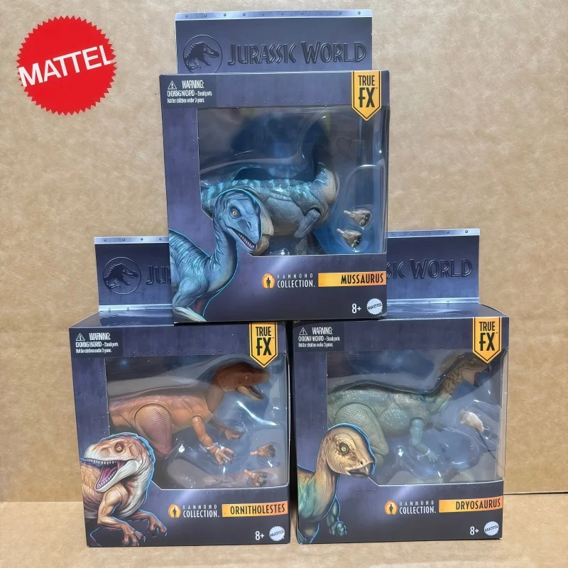 

In Stock Jurassic World Hammond Collection Series Mussaurus Ornitholestes Moving Dinosaur Model Hfg54 Toys Christmas Gifts