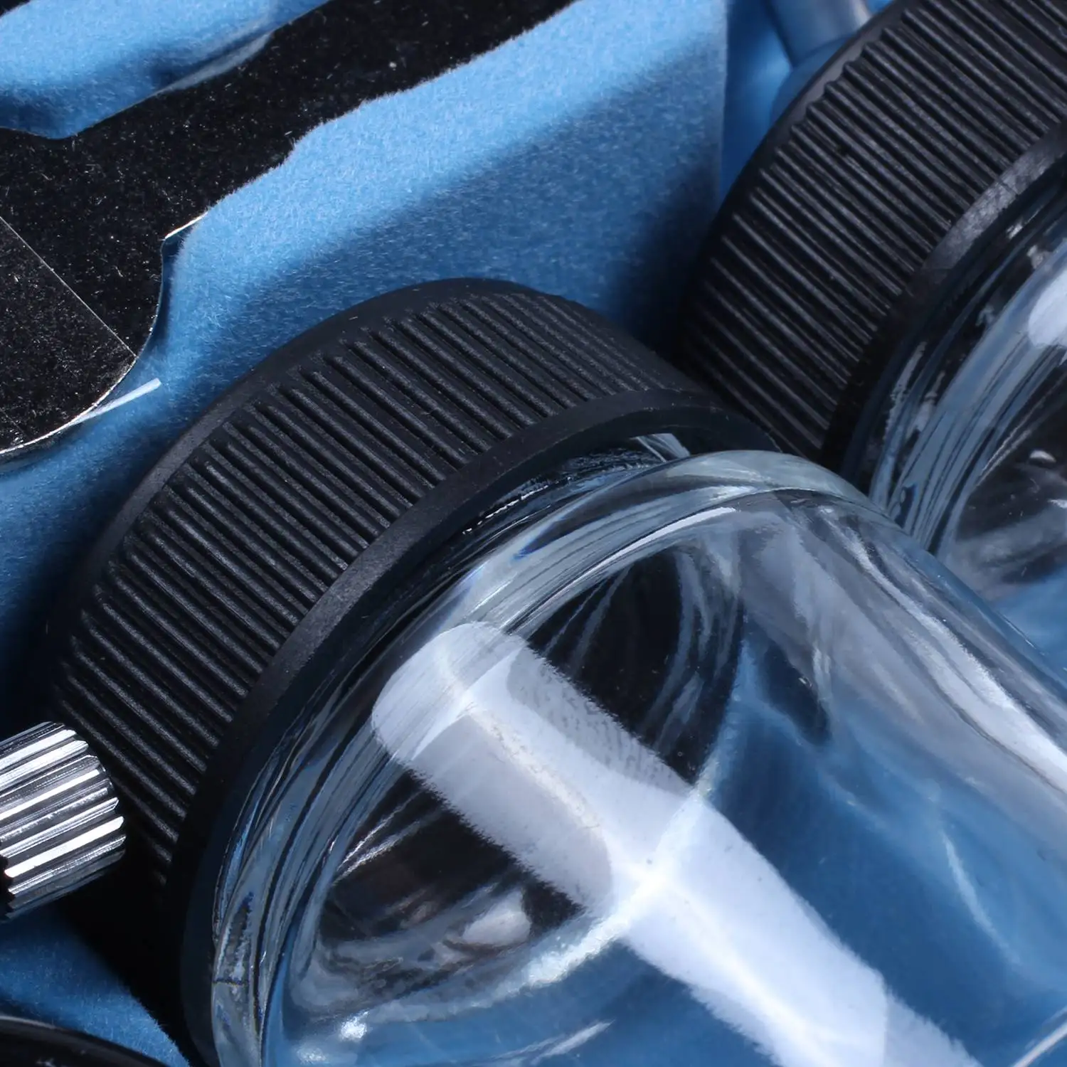 サイフォンフィードデュアルアクション035mmエアブラシキットスプレーツールエアブラシ、メイクアップ、ケーキアート、絵画、一時的なボディペイント用、完全なセット付き