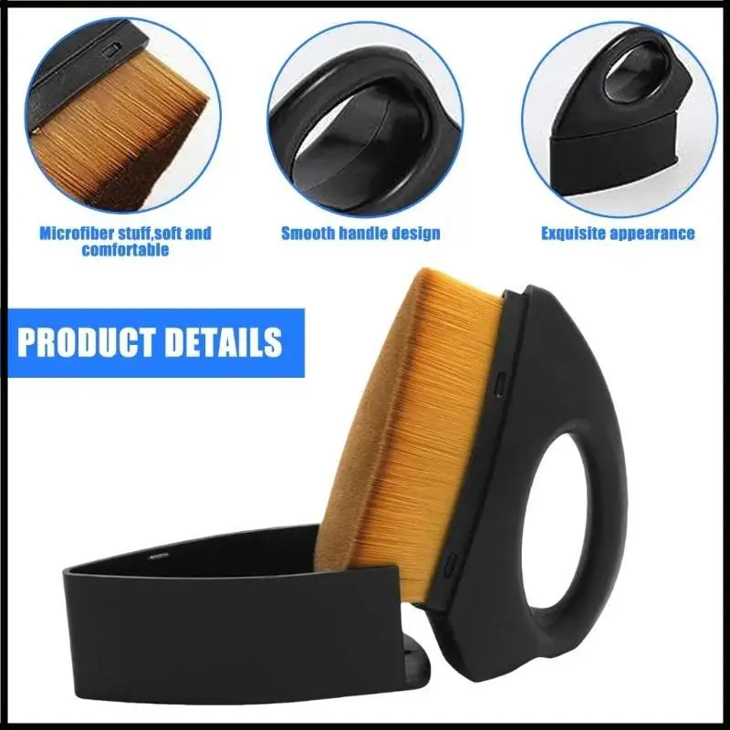 تطبيق سلس لإطارات السيارة مع فرش تنظيف بمقبض مناسبة لعشاق تفاصيل السيارات #3