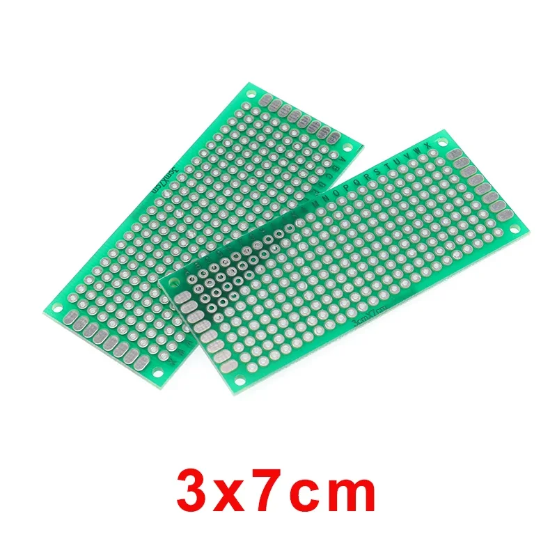 10PCS 2x8 3x7 4x6 5x7 6x8 7x9 8x12 9x15 Cm Double Side Prototype Diy Universal Printed Circuit PCB Board Protoboard For arduino