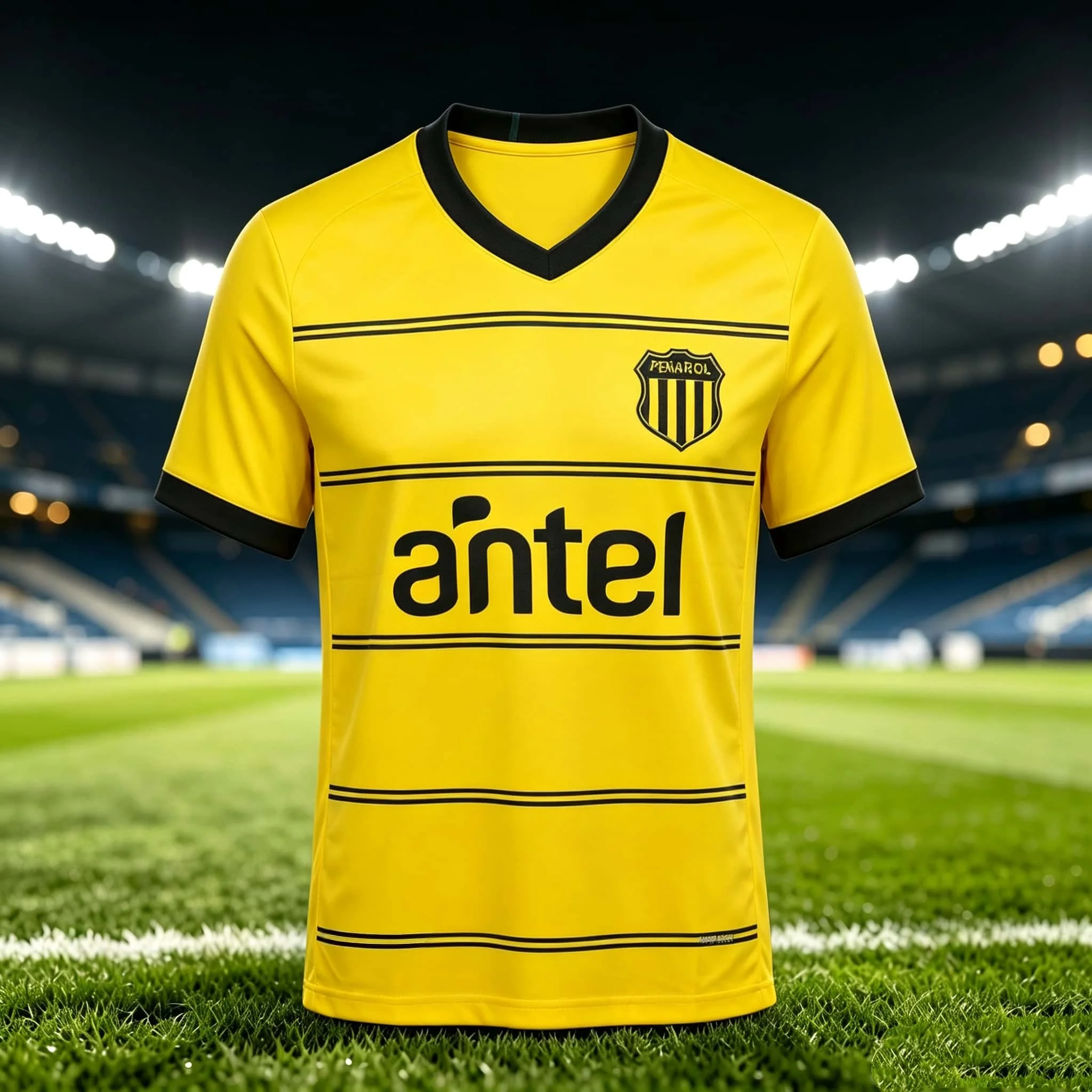 Neues 26-27 Atletico Penarol Heimtrikot Sommer Herren Damen Sport Atmungsaktives Schnelltrocknendes Shirt Y2K-Stil – Detail 3