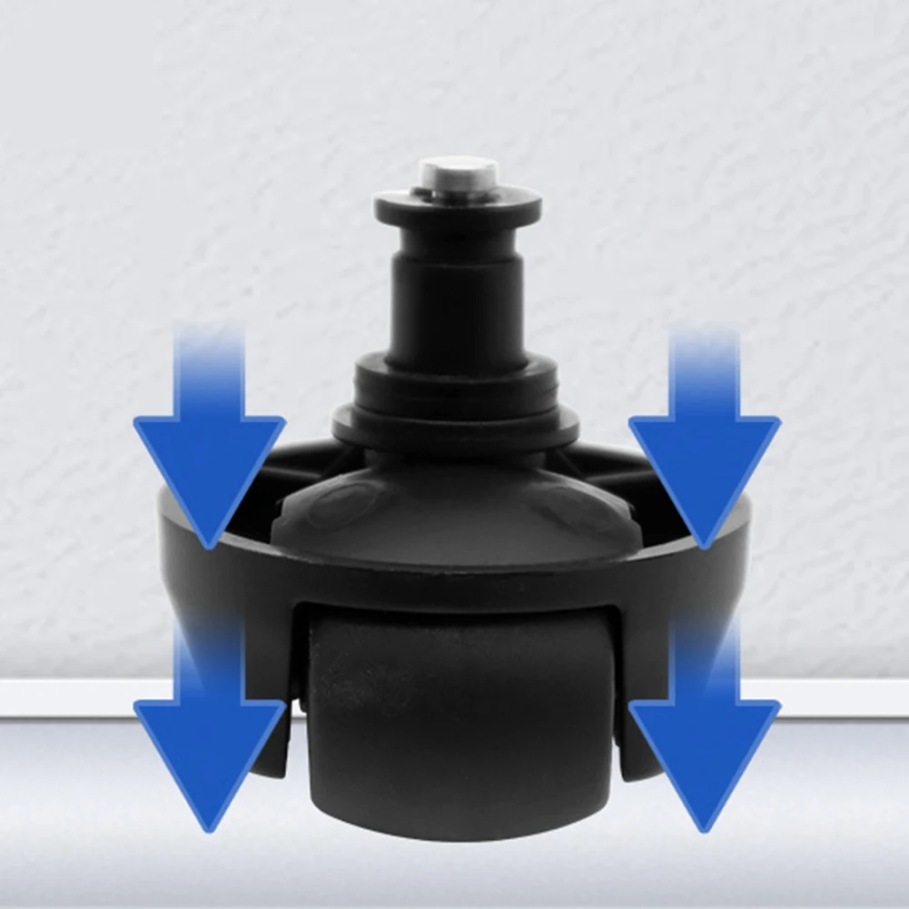1/2Pcs Vacuum Cleaner Caster Plastic Front Wheel For Dreame D9/L20 Ultra For Robotic Vacuum Cleaner Replacement Wheel Black