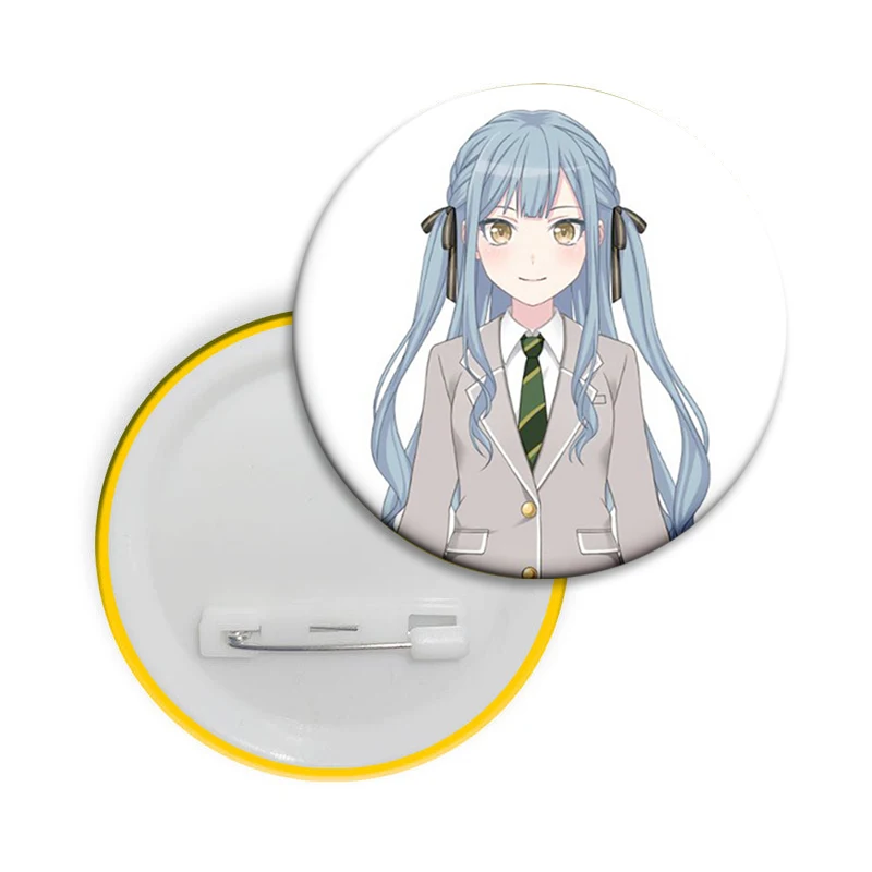 Anime Ave Mujica Enamel Pins Hot Manga BanG Dream! Cute Cartoon Badge Creative Brooch for Bag Clothes Accessories Fashion Gifts