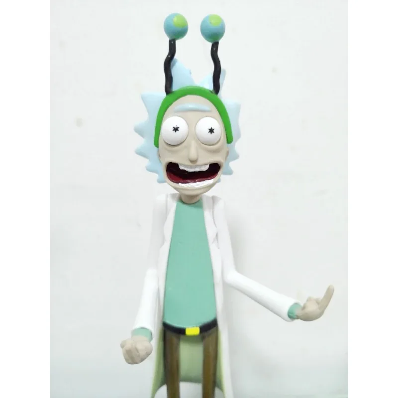 16cm Rick Peace Among Worlds Statue Action Figure Model Toys Bookshelf Ornament Gift for Friends