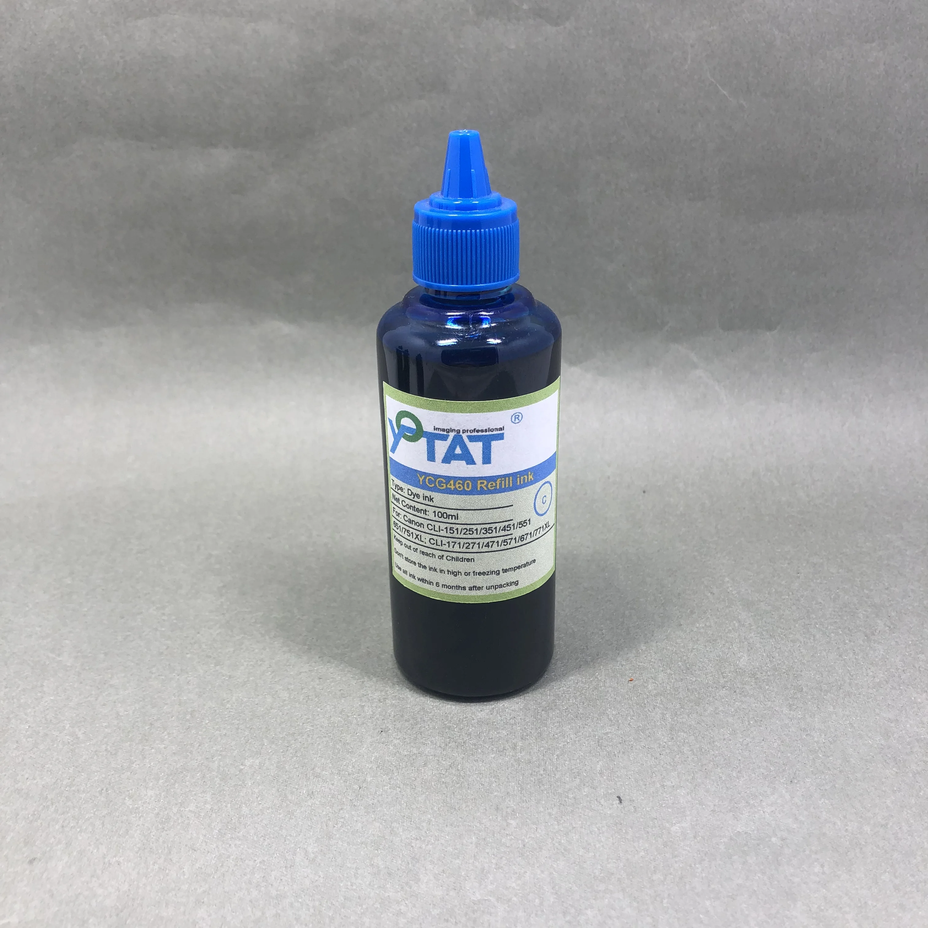 YOTAT 1×100ml Dye Ink for Canon PGI-150 CLI-151 PGI-250 CLI-251 PGI-450 CLI-451 PGI-550 CLI-551 PGI-650 CLI-651 PGI-750 CLI-751