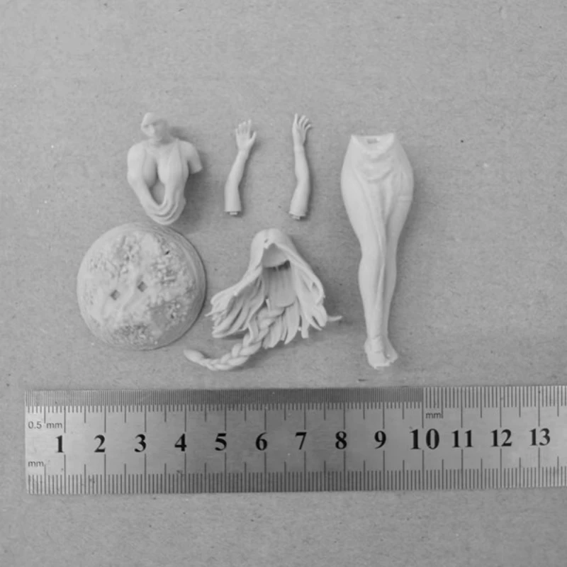 Elegant Princess 1/24 Scale 75mm Resin Figure Model Kit Unassembled and Unpainted Diy Boy Toys Gifts