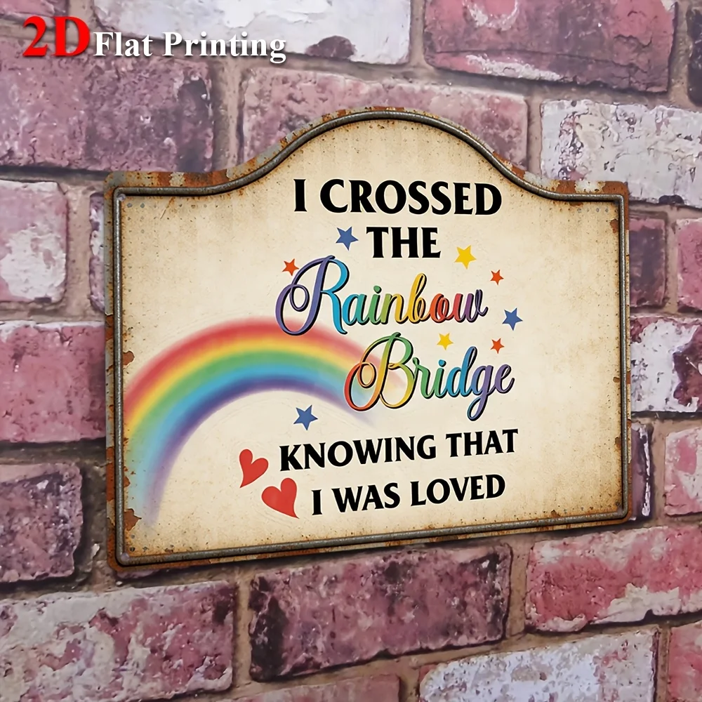 2D Flat, 1pc, Signs Metal Sheet Painting 