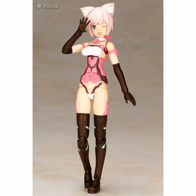 Genuine Original FRAME ARMS GIRL series Letizia Action Figure Collectible assembly Model Statuette Doll collectible Gift