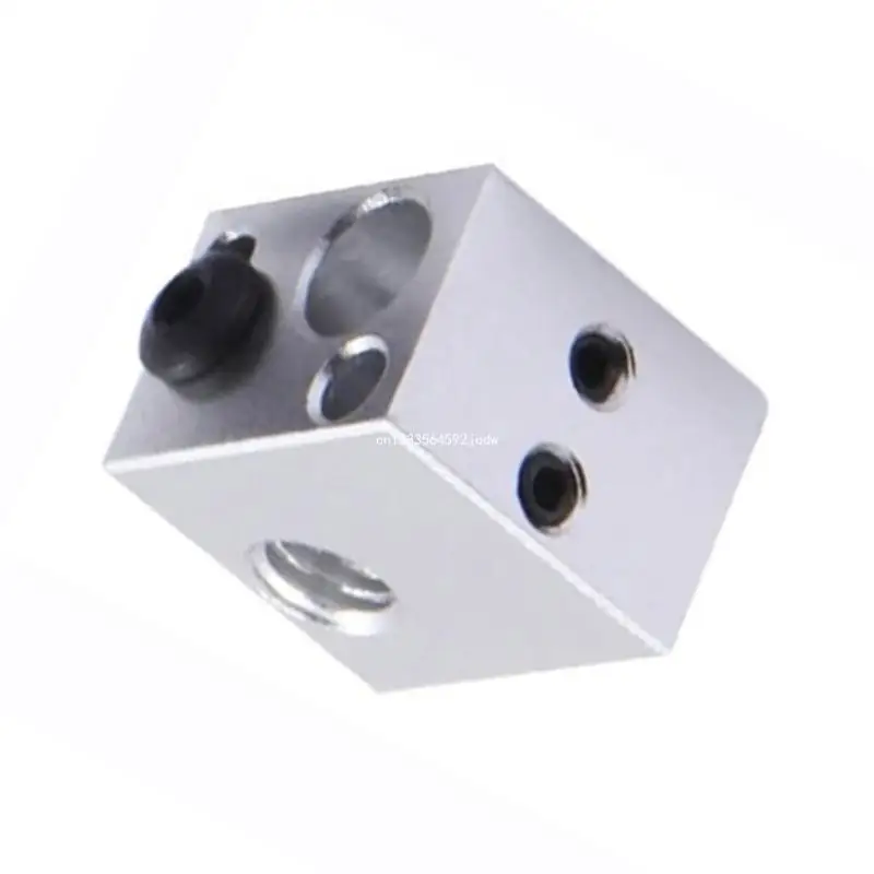 Aluminum Heating Block for Makebot MK7 MK8 Long lasting and Corrosion resistant 3D Printer Heater Block Dropship