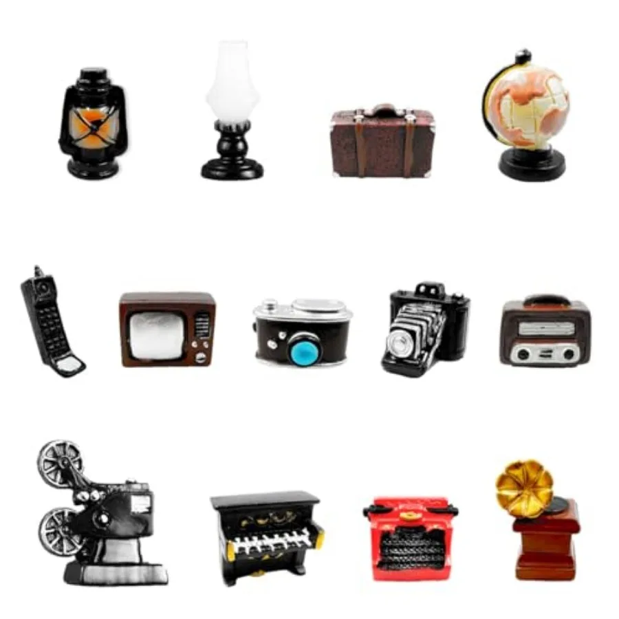 Retro Miniature Home Appliances Accessories Set