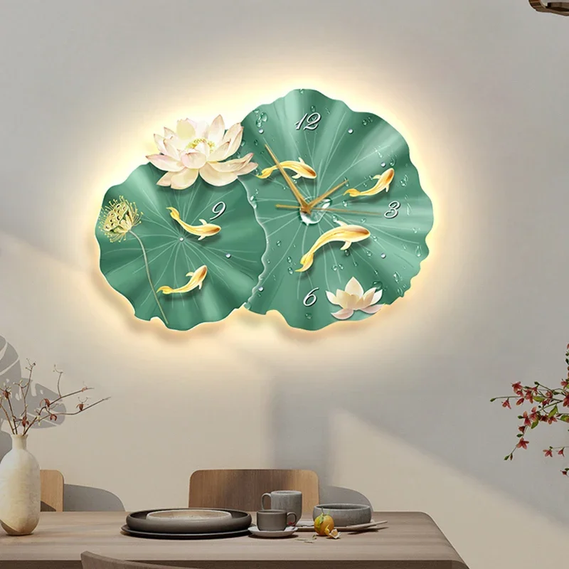 

Led Art Mural Wall Clocks Luxury Aesthetic Bedrooms Modern Wall Watch Minimalist Fashion Orologio Da Parete Home Decoration