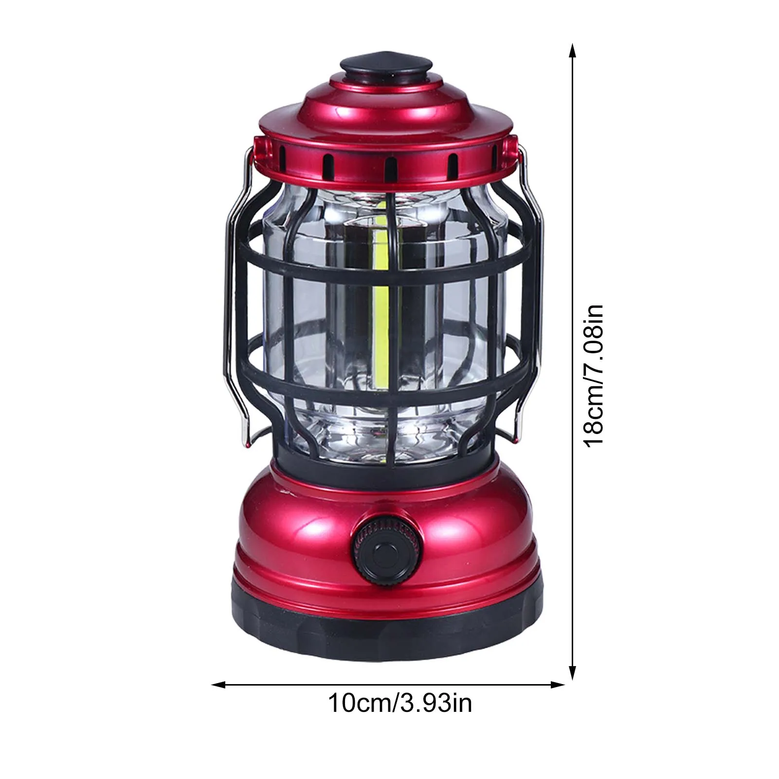 Portable Camping Lantern Outdoor Emergency Light 18650 LED Lantern Waterproof USB Rechargeable LED Camping Lantern