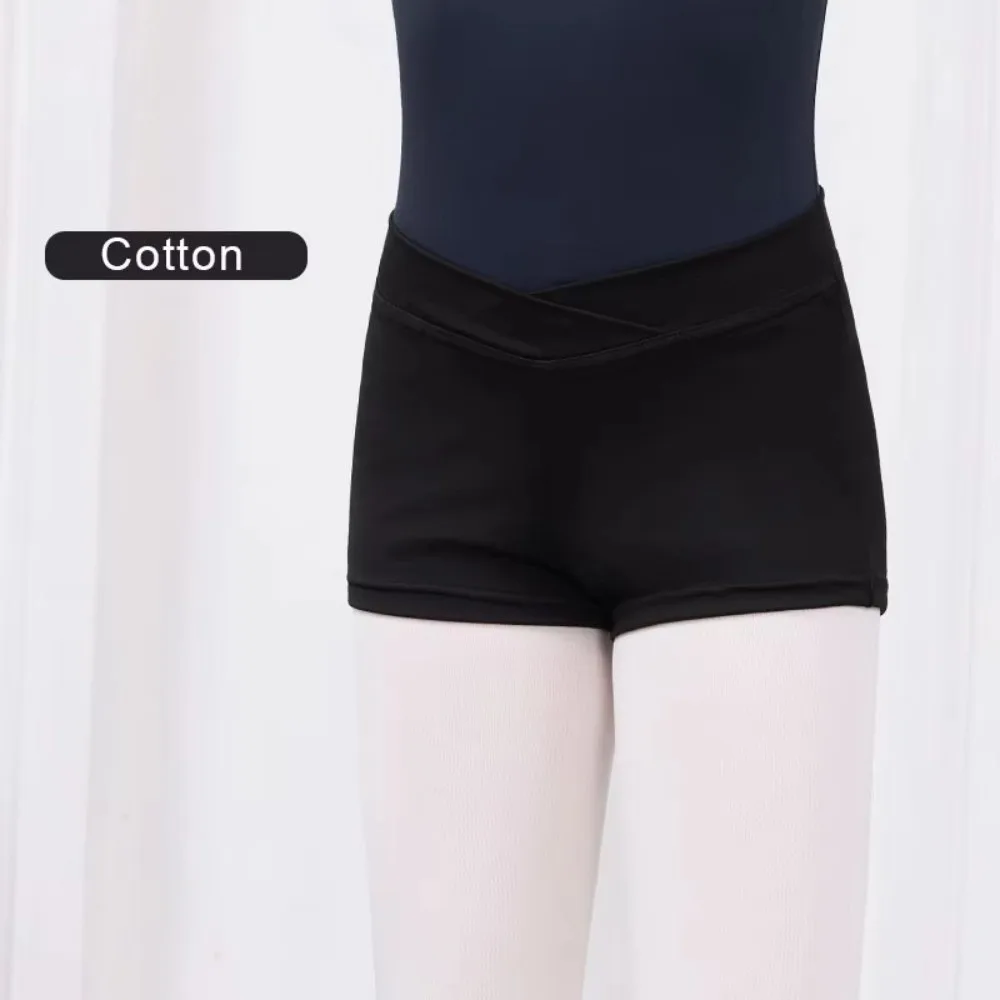 Pantalones cortos de Ballet para niñas, mallas elásticas moldeadoras de cuerpo a la moda, pantalones cortos de entrenamiento para baile, pantalones de seguridad ajustados para examen, niñas