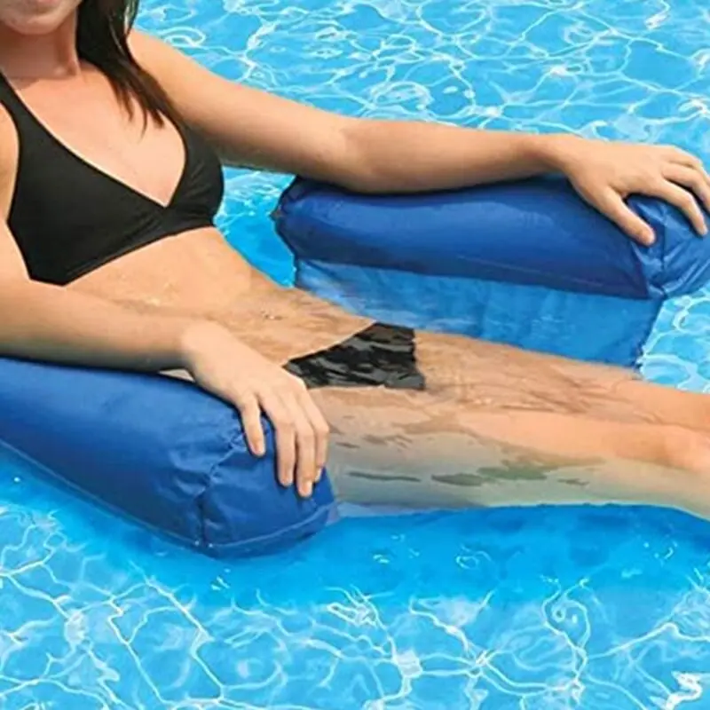 Thickened Oxford Cloth Chaise Lounge Adult Outdoor Swimming Water Recreation Inflatable Floating Bed Summer Leisure Furniture view 3
