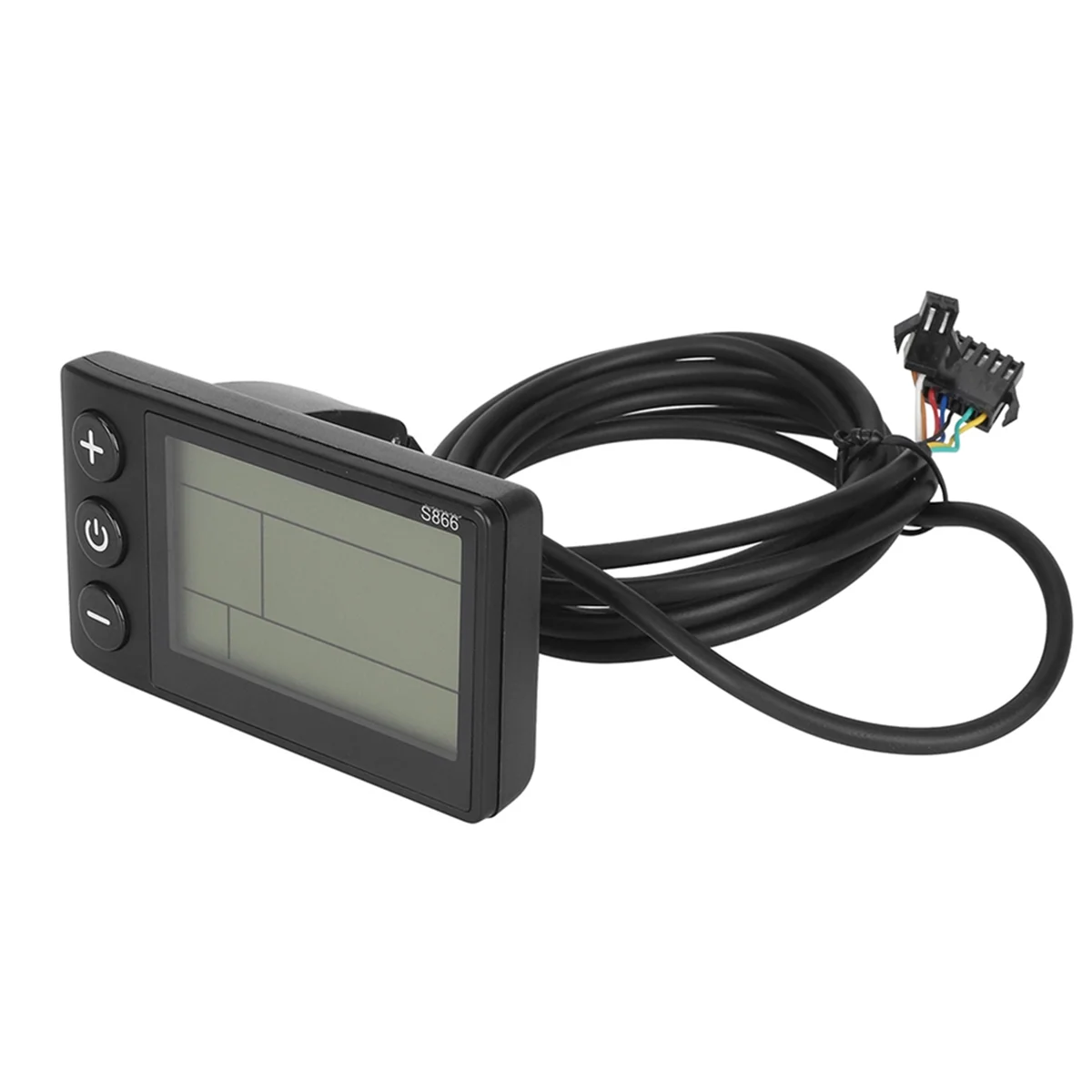 LCD Display for Electric Bike Scooter Controller Scooter  ligent LCD Instrument (Seven-Core Ordinary Connector)