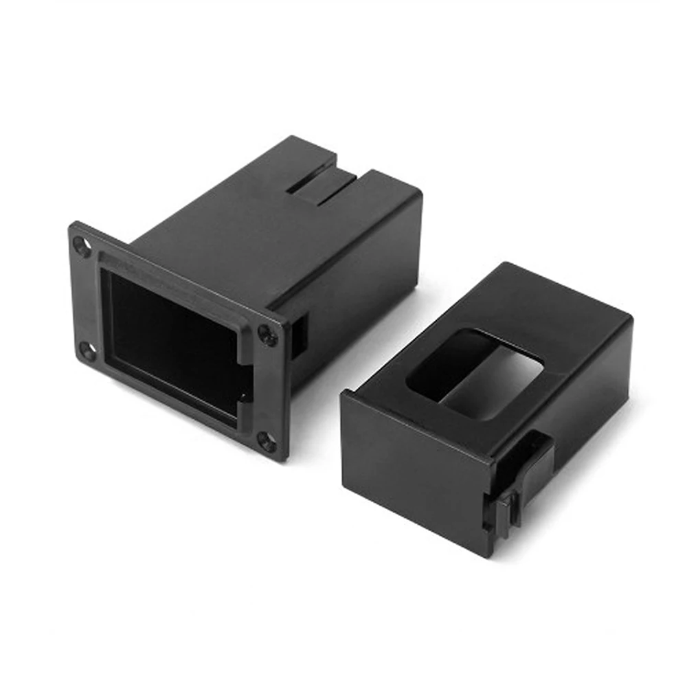 9V Battery Case Holder Box Compartment for Acoustic Guitar Bass Pickup Black 9v battery compartment for guitar