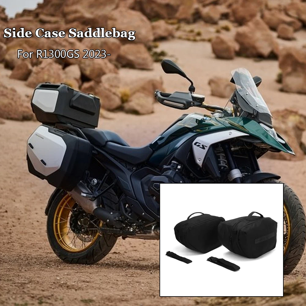 2023 2024 Motorcycle Accessories Black Side Case Pannier Saddlebags Suitcases Inner Bag Kits For BMW R1300GS R 1300 GS r1300gs