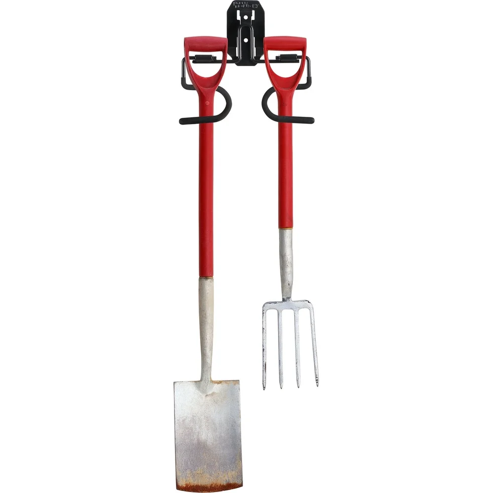 Heavy Duty Steel Dual Handle S Hook 50lb Capacity Vinyl Coated Storage Solution Easy Installation Mounting Hardware Included