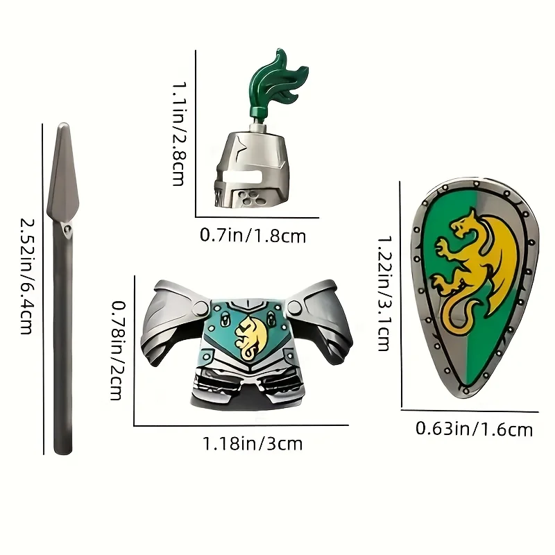 ฟิกเกอร์และรูปปั้นซีรีส์ทหารถูกใช้เป็นของตกแต่งและจับคู่กับตัวต่อบล็อก ซึ่งเป็นของขวัญที่สมบูรณ์แบบสำหรับผู้ที่ชื่นชอบการทหาร