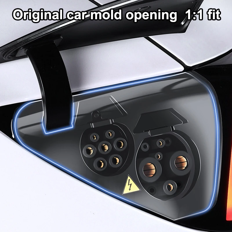 

Weather-Proof Charger Port Cover for 2021-2025 Model 3 Y Highland Juniper - Keep Dust & Rain Out.