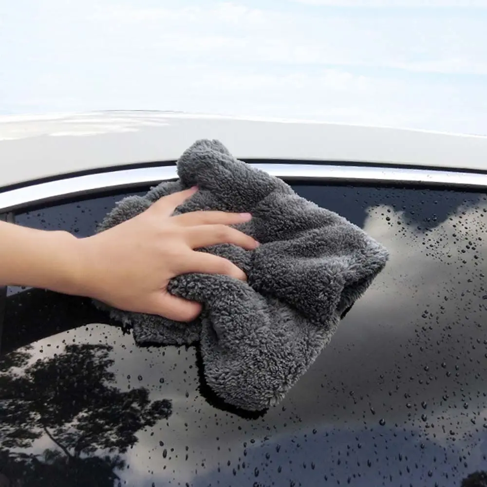 Drying Towel Auto supplies Polishing  Washing Rag Edgeless Cleaning Towel Car Cleaning Cloth Extra Microfiber Towels