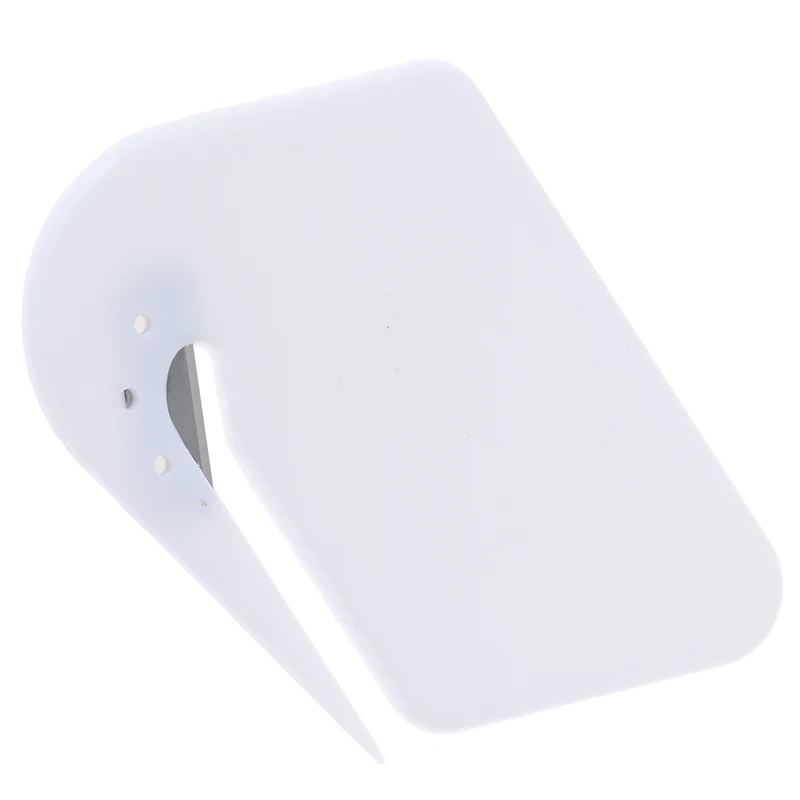 1Pc Plastic Mini Letter Knife Mail Envelope Opener Safety Paper Guarded Cutter