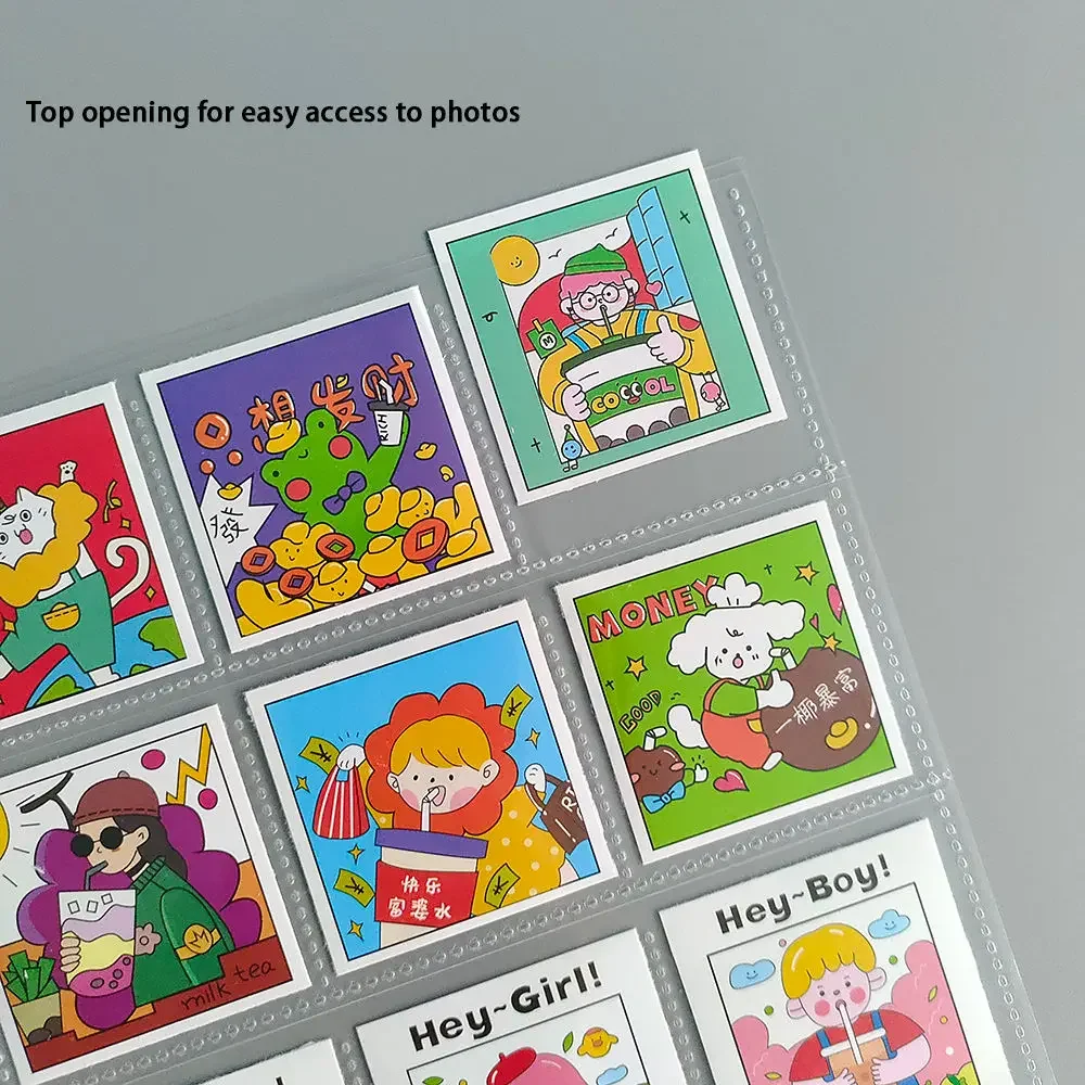 PVC-freie A4-Top-Loading-Münz- und Fotobinderhüllen, 11-Loch-20-Taschen-PP-Ersatzhüllen für Münz- und Fotoaufbewahrung – Detail 4