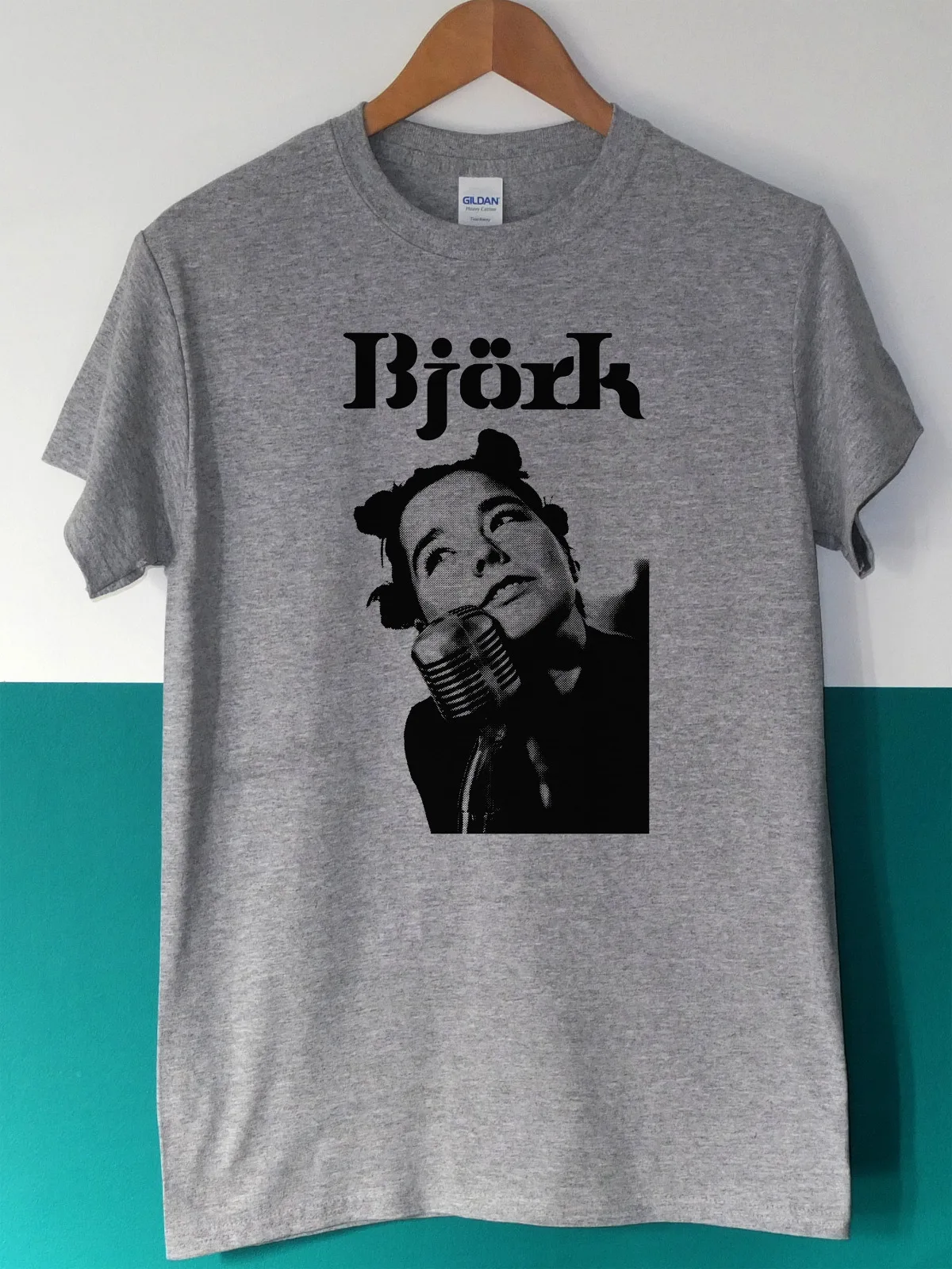 Bjork T Shirt Debut Vulnicura Homogenic Fossora Lp 90'S Screen Printed