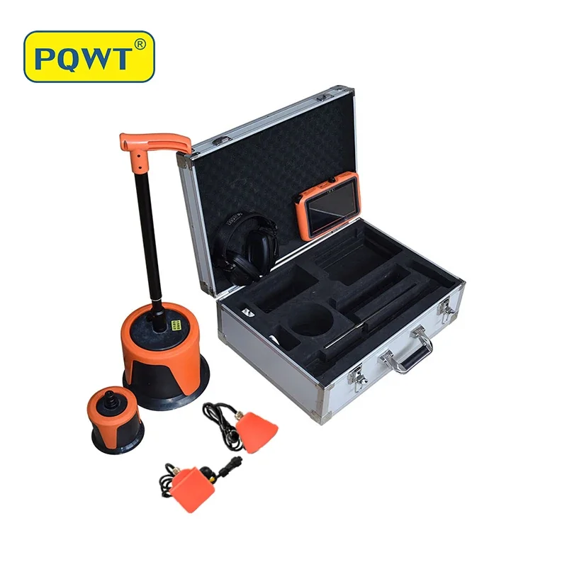 PQWT L7000 Water Lines System Pipelines Leak Location Detector Underground Pipes Repair Tools